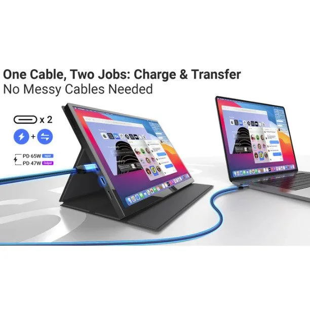 MINIX SF10T 10.5" sRGB Portable Monitor Dual USB-C — image 11