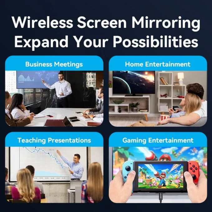 Vention ADOBB 4K USB-C to HDMI Wireless Transmitter-Receiver — image 12