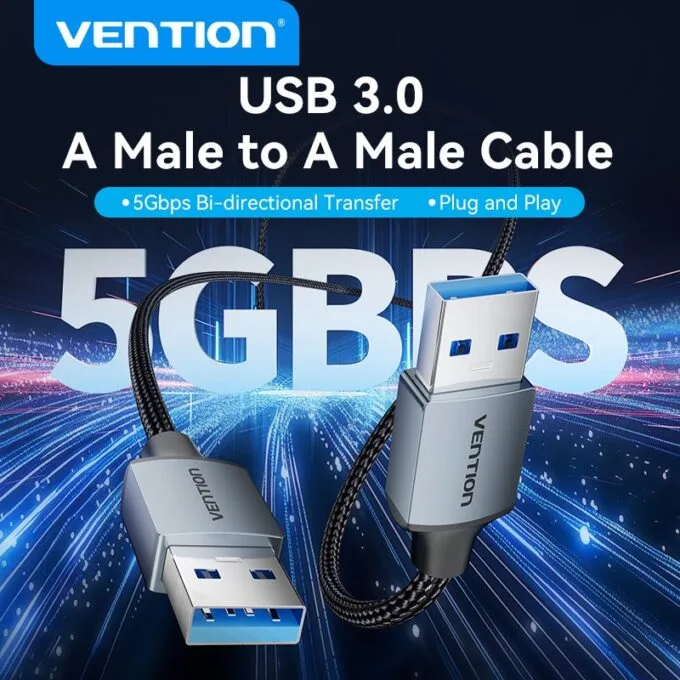 Vention Cable USB-A 3.0 M-M Braided 2.0m CTSHH — image 12