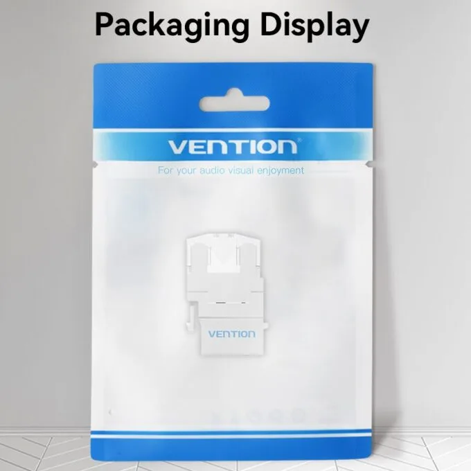 Vention NETWORK Keystone Jack CAT6 UTP 180 degrees White IRHW0 — image 13