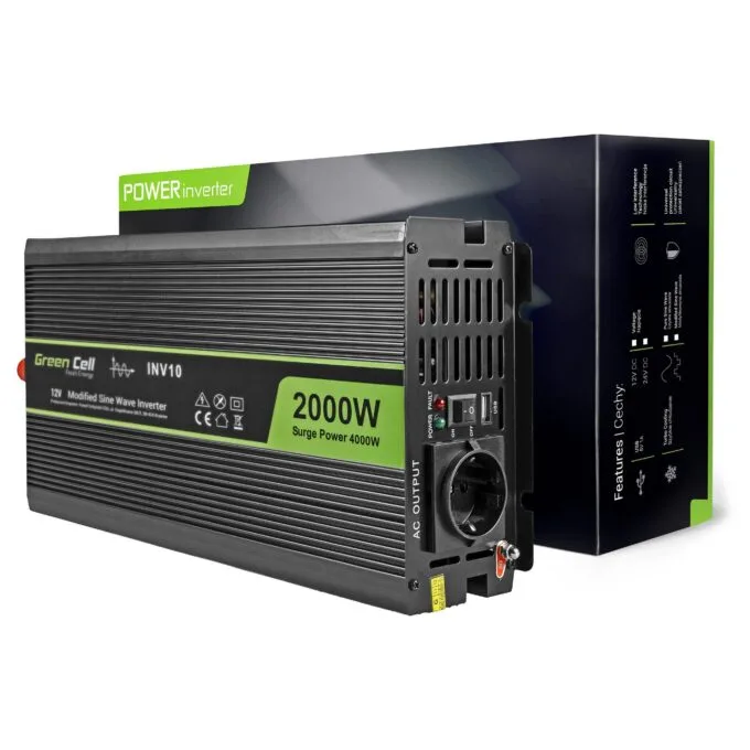 Green Cell INV10 power adapter/inverter — image 1