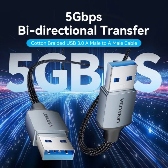 Vention Cable USB-A 3.0 M-M Braided 3.0m CTSHI — image 13