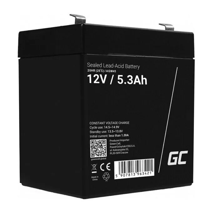 Green Cell AGM45 UPS battery — image 1