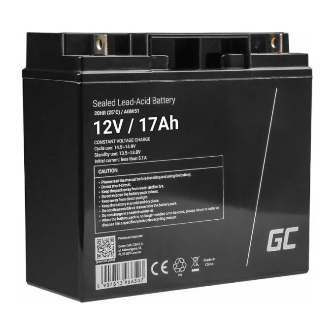 Green Cell AGM51 vehicle battery — image 1