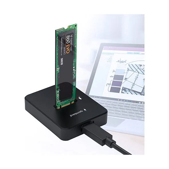 Gembird DD-U3M2 storage drive docking station — image 3