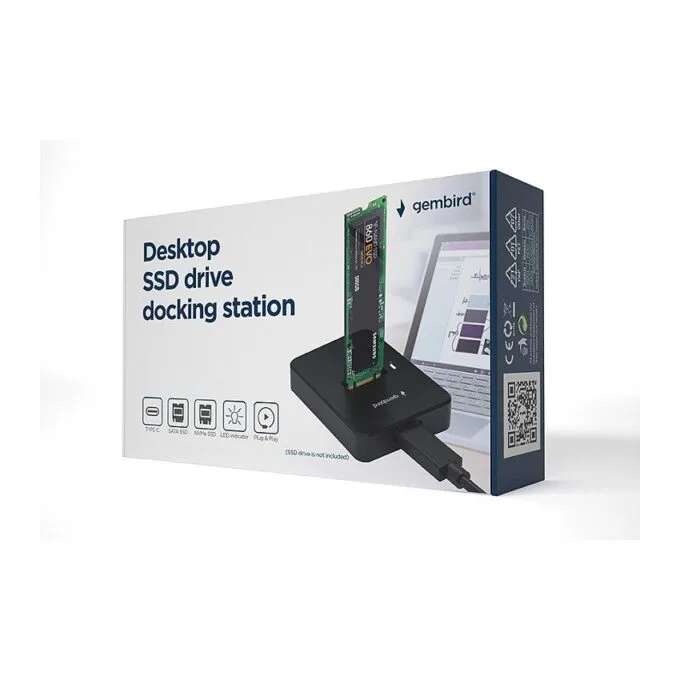 Gembird DD-U3M2 storage drive docking station — image 8