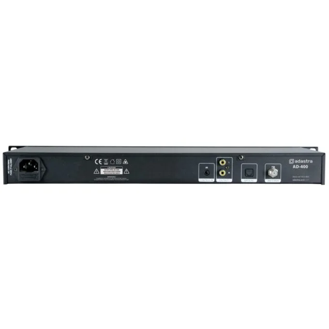 Adastra AD-400 CD Player with USB/SD/FM Remote Control 1U 952.982UK — image 2