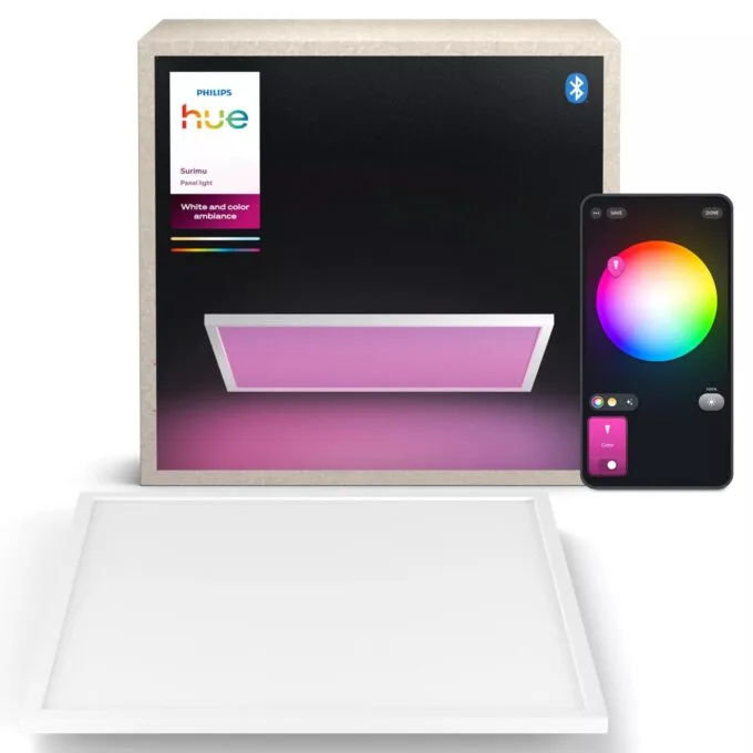 Philips Hue White & Col. Amb. Surimu Panel 60x60cm Wei. — image 4