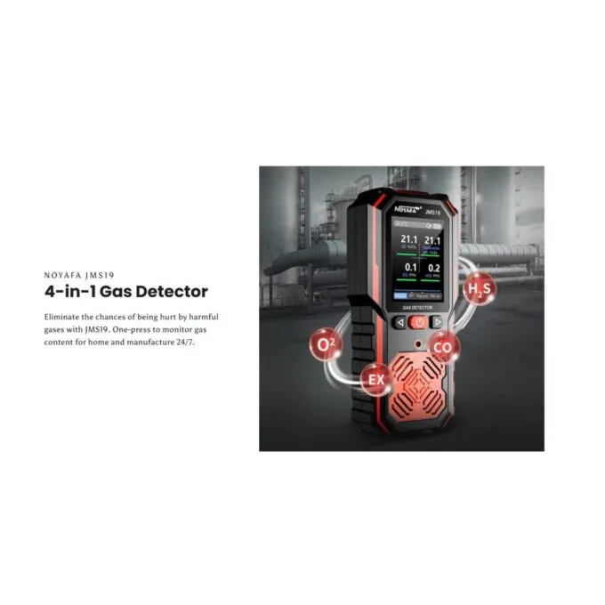 Noyafa Portable Handheld Gas Detector With Leak Detection & Alarm JMS19 — image 14