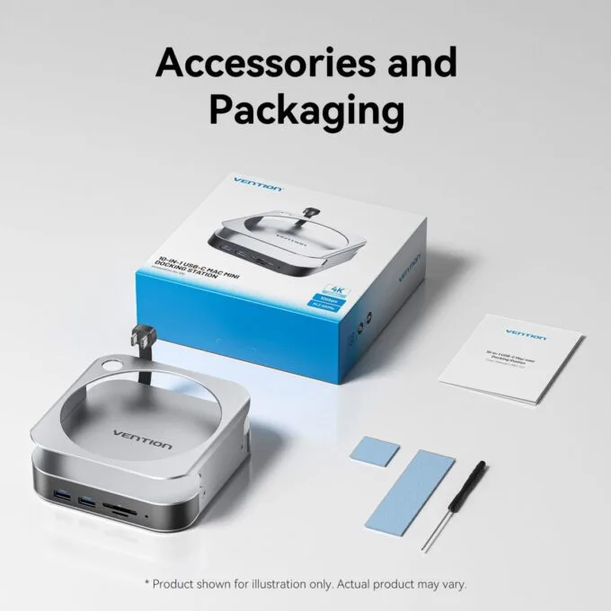 Vention IT HUB 10-in-1 USB-C Docking Station for Mac Mini THIHAG — image 14