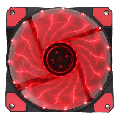Gamemax GMX AF12R Red Led Fan — image 1