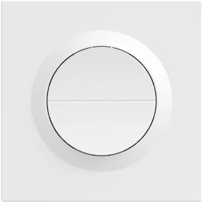 Sonoff Zigbee Smart Wall Mechanical Switch 1-Button 2 Gang White With Matter — image 1