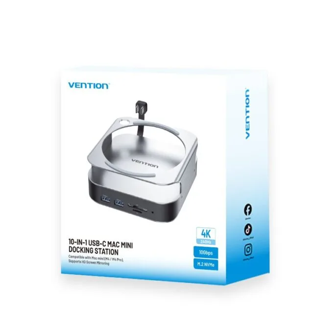 Vention IT HUB 10-in-1 USB-C Docking Station for Mac Mini THIHAG — image 13