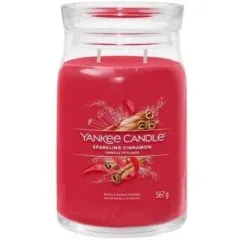 Yankee Candle Signature Sparkling Cinnamon Candle Large 567g