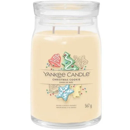 Yankee Candle Signature Christmas Cookie Candle Large 567g — image 1