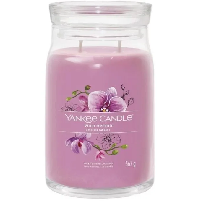 Yankee Candle Signature Wild Orchid Candle Large 567g — image 1