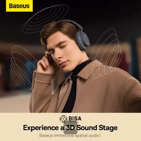 Baseus Wireless Headphones Bowie D05  Grey — image 5