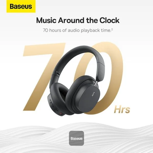 Baseus Wireless Headphones Bowie D05  Grey — image 7