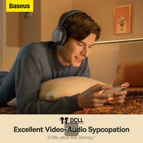 Baseus Wireless Headphones Bowie D05  Grey — image 6