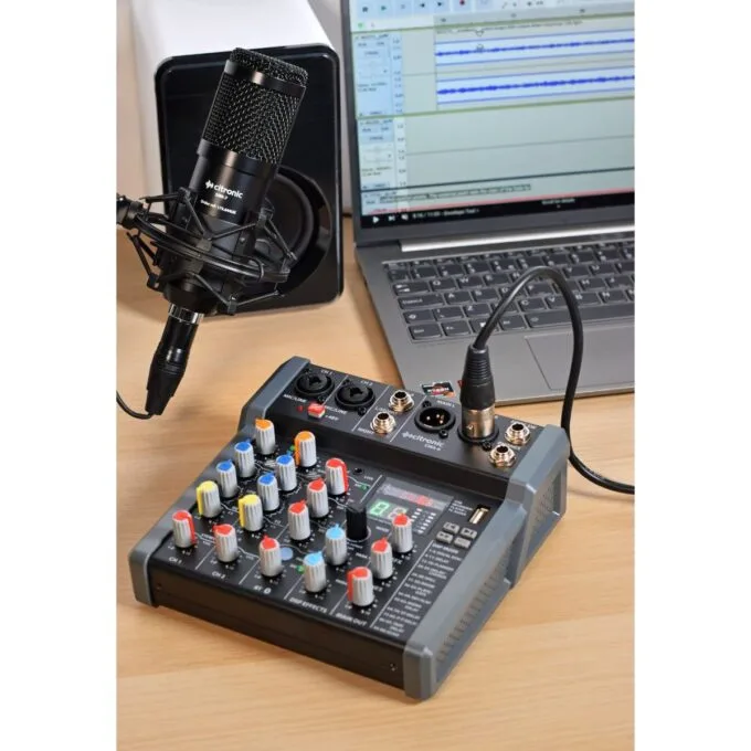Citronic CMA-6 4 Channel Compact Mixer with DSP USB Play-Record BT & PC Connectivity 170.862UK — image 6