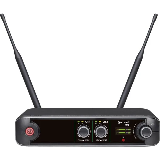 Chord XU2-B Wireless UHF System 2x Beltpacks 171.015UK — image 2