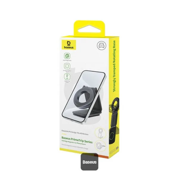 Baseus Car Charger Wireless Dash Magnetic PrimeTrip Series C02 Black — image 9