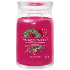 Yankee Candle Signature Sparkling Winterberry Świeca Duża 567g