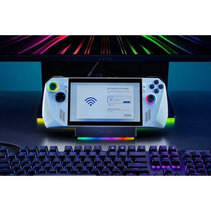 Razer Handheld Dock Chroma - Steam Deck, Switch 2, Smartphones, Tablets - USB C/USB A/HDMI/GbE/100W — image 3