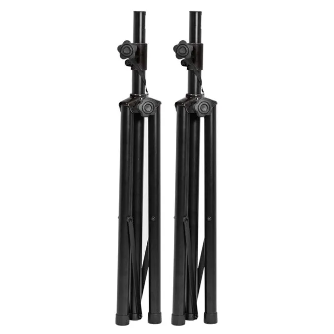 QTX Speaker Stand Floor Set of 2 Stands + Carry Case 181.182UK — image 3