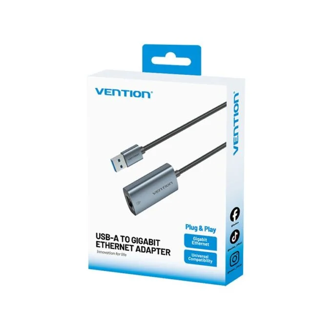 Vention Converter USB-A to Gigabit LAN Aluminium Grey CEZHB — image 11