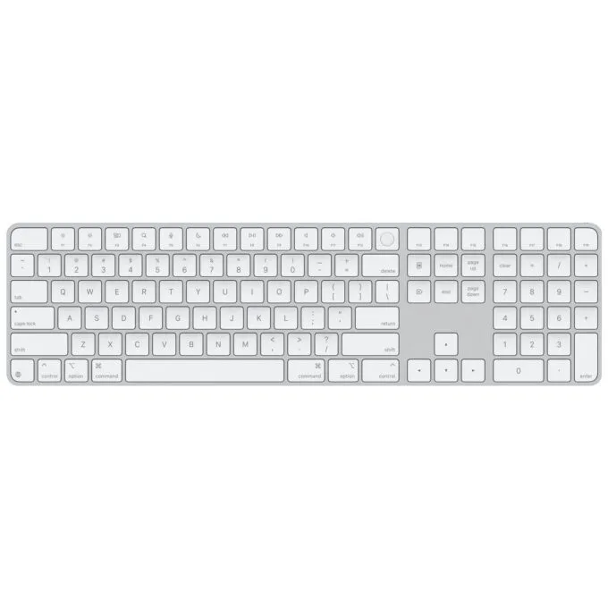 Magic Keyboard with Touch ID and Numeric Keypad for Mac models with Apple Silicon White — image 1
