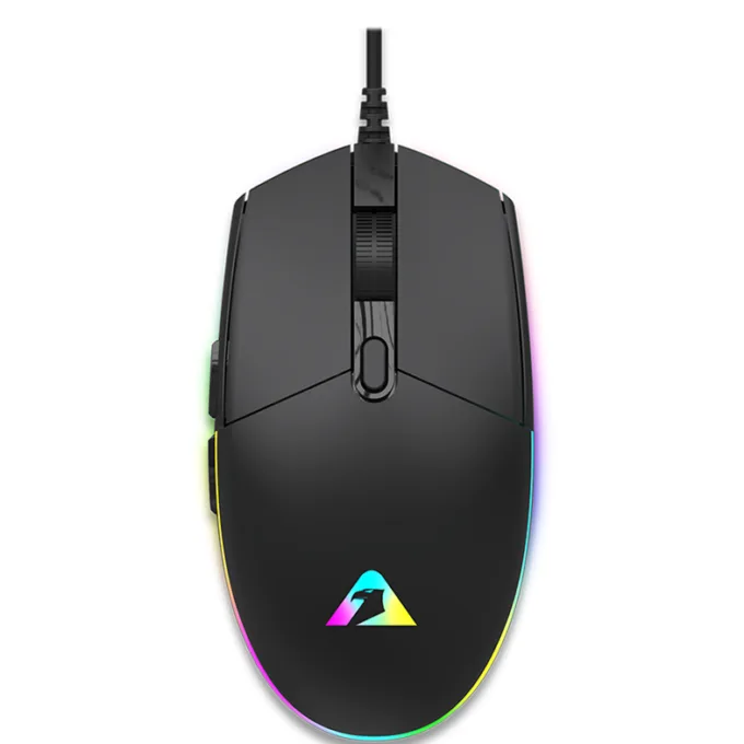 Armaggeddon Gaming Mouse Wired 12800CPI Silent RAVEN III SIGMA STEALTH Black — image 1
