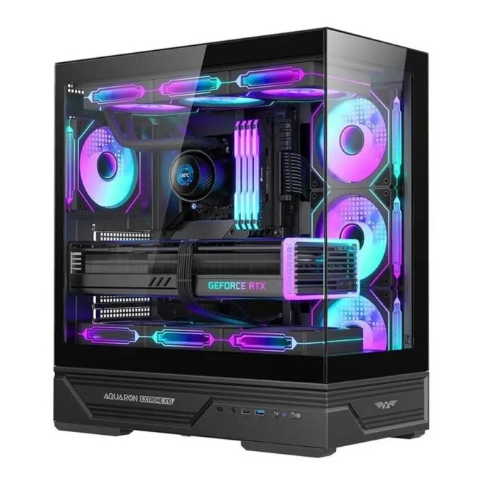 Armaggeddon Gaming Case ATX AQUARON XTREME X10 With 10x ARGB Fans — image 1