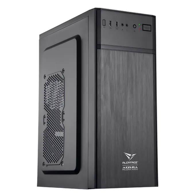 Alcatroz PC Case M-ATX AZZURA MILLENIA  MILLENIA ECO M300 with 250W PSU — image 1
