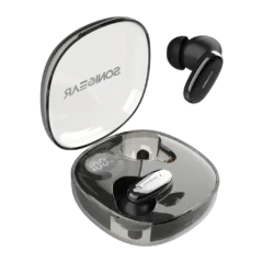 SonicGear Earphones Bluetooth ANC+Display EarPump Jewel Q3 Black