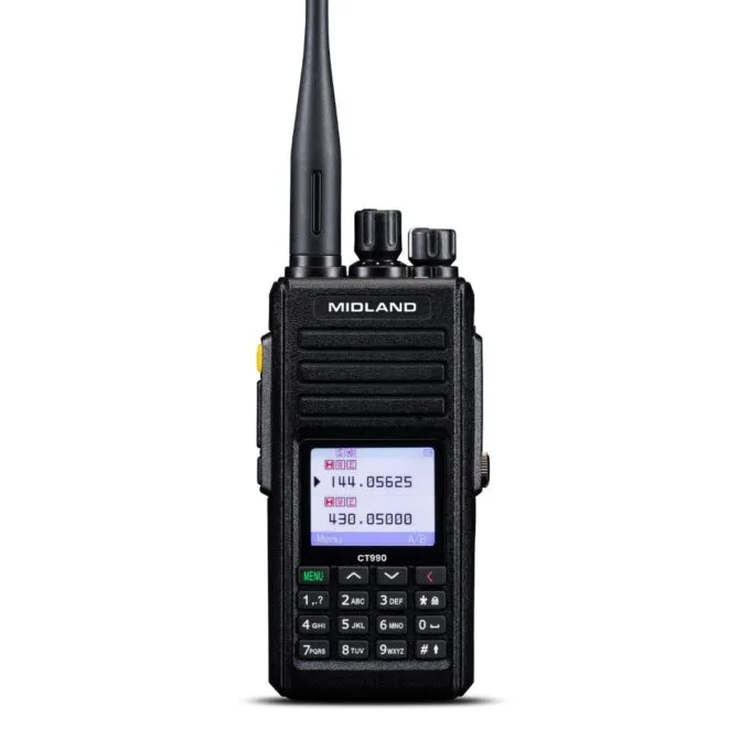 Midland Radio Amateur VHF/UHF 10W IP67 3600mAh CT990-EBR — image 1