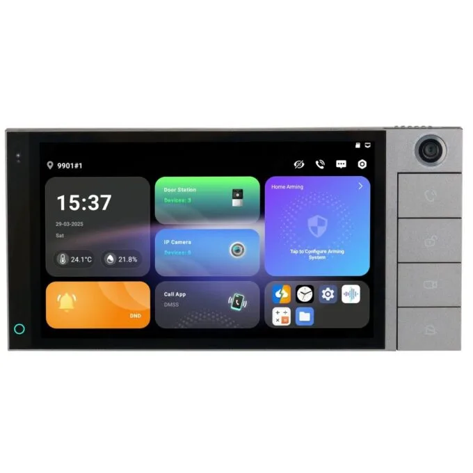 Dahua VD IP Doorphone Monitor Wireless 7'' Android/ Mechanical/Camera With Temperature-Humidity Sensor SCP3024B-CBZ — image 1