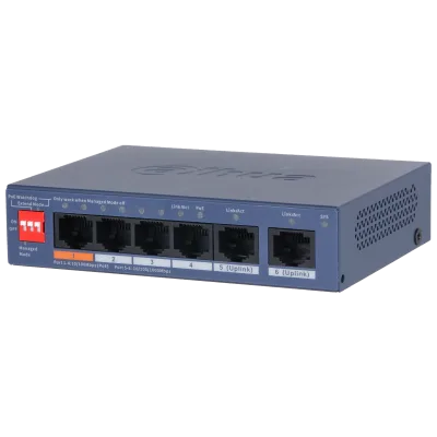 Dahua PoE Cloud Switch 4port +2UP 60W CS4006-4ET2GT-60 — image 1