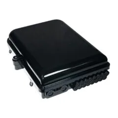 Opton Fiber Distribution Box 2 IN - 16 OUT IP65 Black