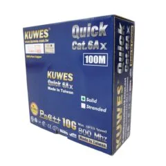 Kuwes CAT6A UTP Pure Copper Indoor 100m Grey