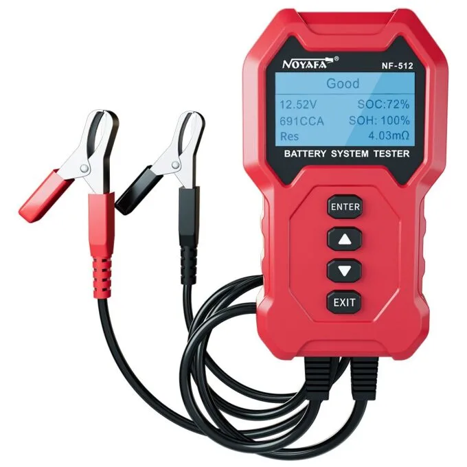 Noyafa NF-512 Lead Acid, Lithium & NiMH Battery Tester 5aH to 200aH — image 1