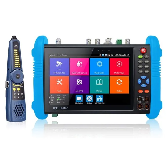 Noyafa CCTV & Network Tester with 7" Retina Touchscreen, 4K Support, PoE Output & Multi-Function Testing NF-716 MOVT ADHS Pro — image 1