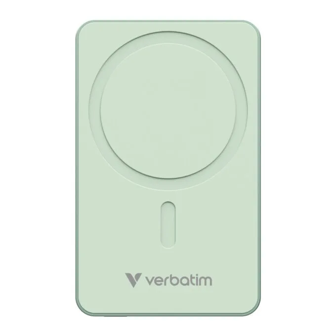 Verbatim Powerbank Wireless Magnetic 10000 Green 32228 — image 1