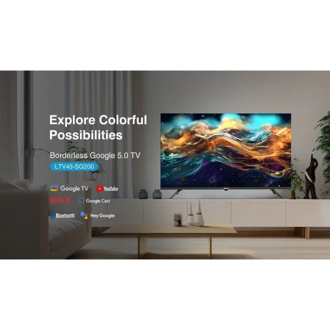 Dahua LTV43-SG200 43'' Full HD Google TV with HDR10, Dolby Digital Plus & Voice Control Remote — image 2