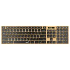Genius Keyboard Wireless & BT AI Hot Keys Nordic Pine Style SlimStar 7250BT