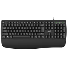 Genius Keyboard Wired AI with Palm Rest KB-123 English