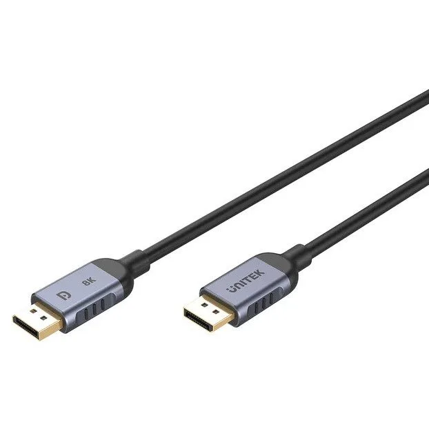 Unitek DisplayPort 1.4 Cable 8K 60Hz 2.0m C1628BK-2M — image 1