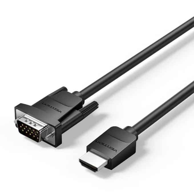 Vention HDMI-A Male to VGA Male Cable 3.0m Black ABMBI — image 1