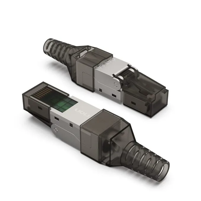 Vention NETWORK Connectors CAT6A FTP Toolless Plug with Boot IDIH0 (1pc) — image 1