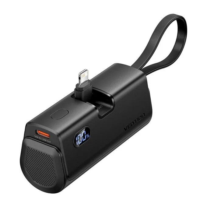 Vention Powerbank 4800mAh 22.5W Foldable Lightning Black FHRB0 — image 1